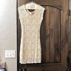 Cream dress
